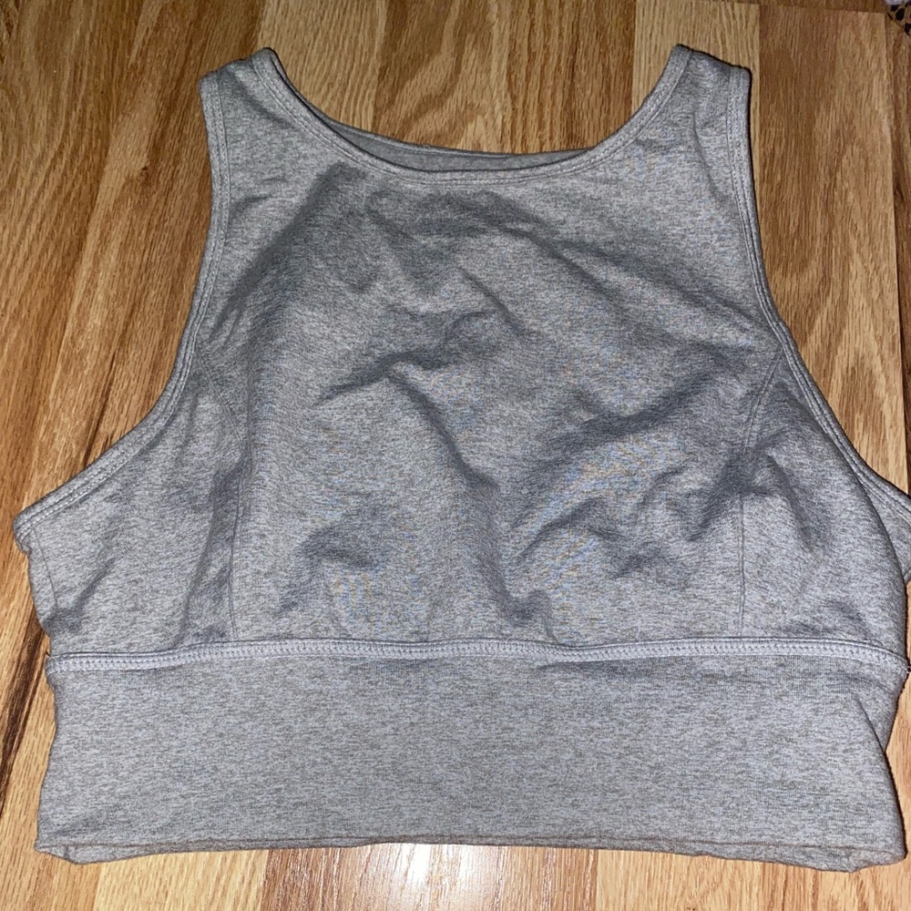 Joylab grey sports bra size large